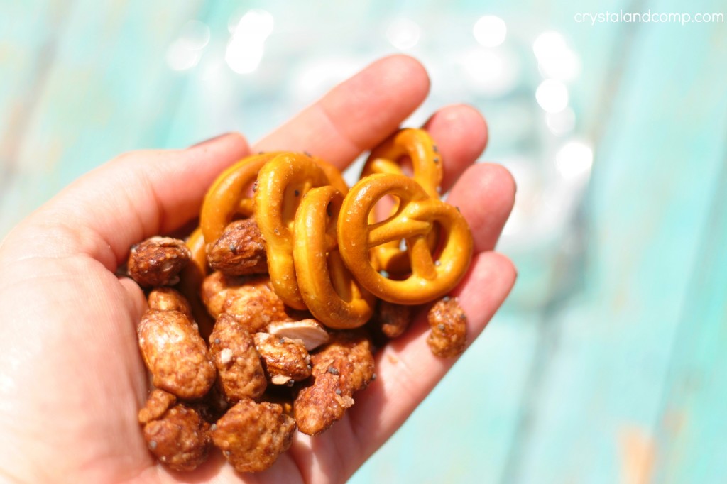cinnamon pretzels from graze.com
