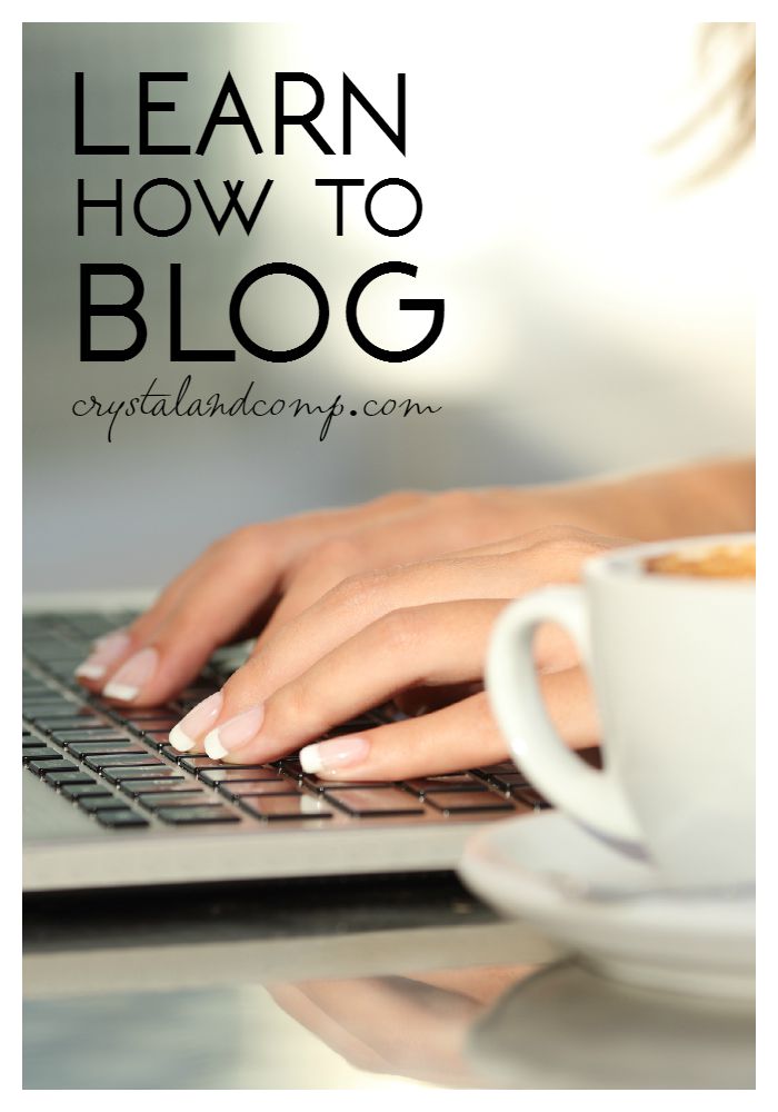 learn how to blog