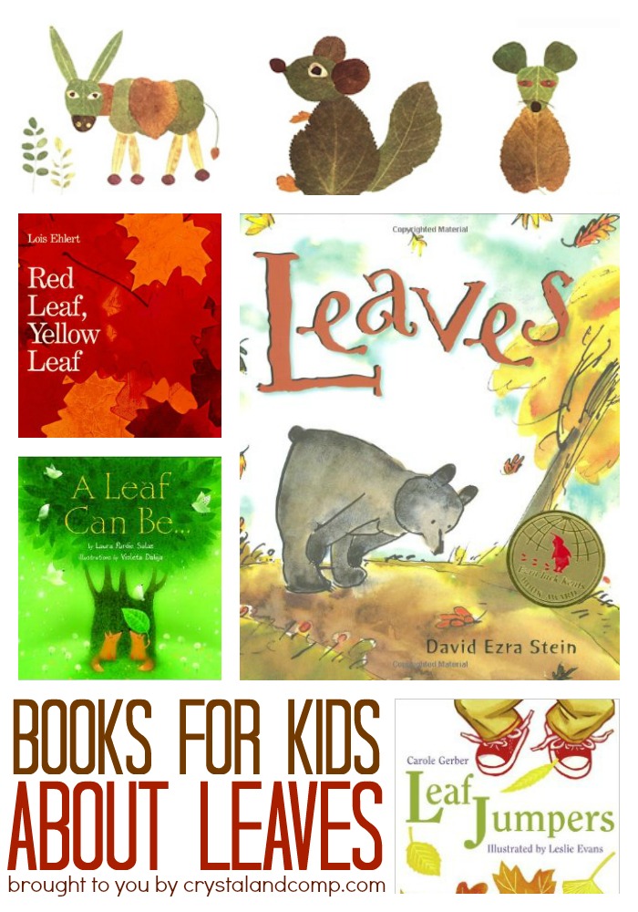 25 books for kids about leaves