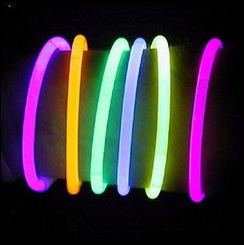 8″ LumiStick Brand Glowsticks Glow Stick Bracelets Mixed Colors (Tube of 100) $8.95 (Non-Candy Halloween Idea!)