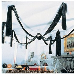 20 Foot Giant Hanging Black Spider only $6.04!