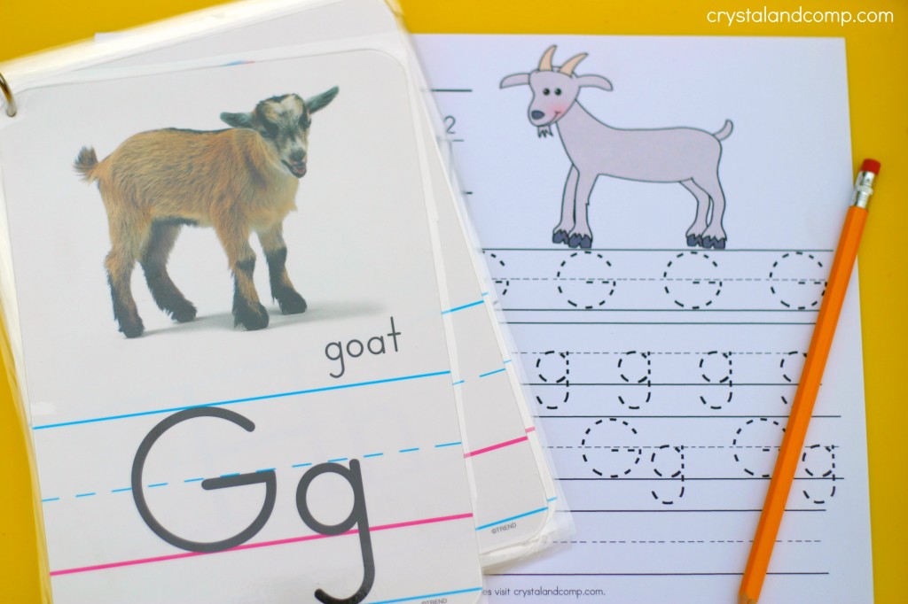 g is for goat
