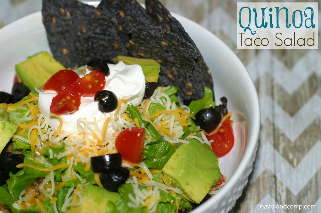 quinoa taco salad 