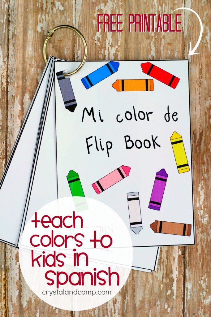 teach colors to kids in Spanish