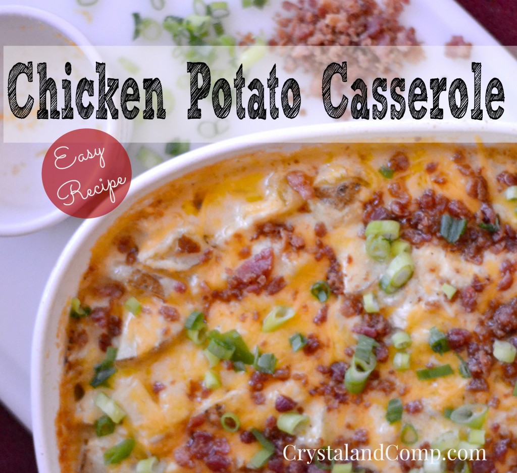Easy Chicken Potato Casserole