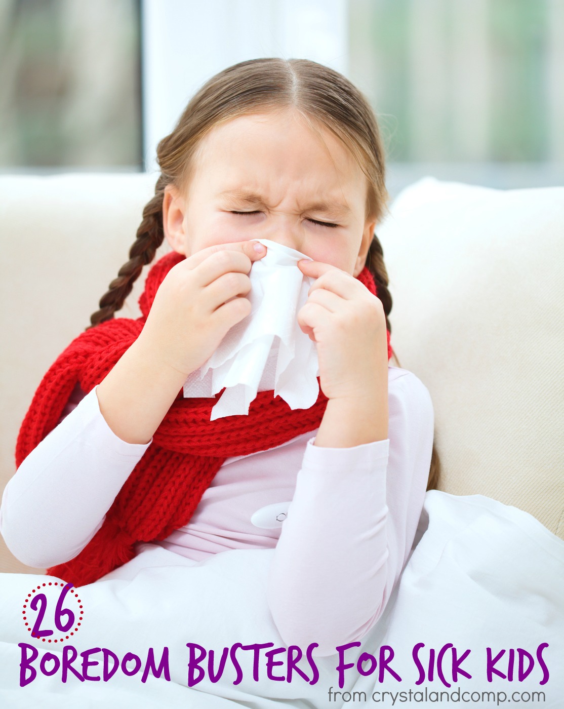 26 activities when kids are sick