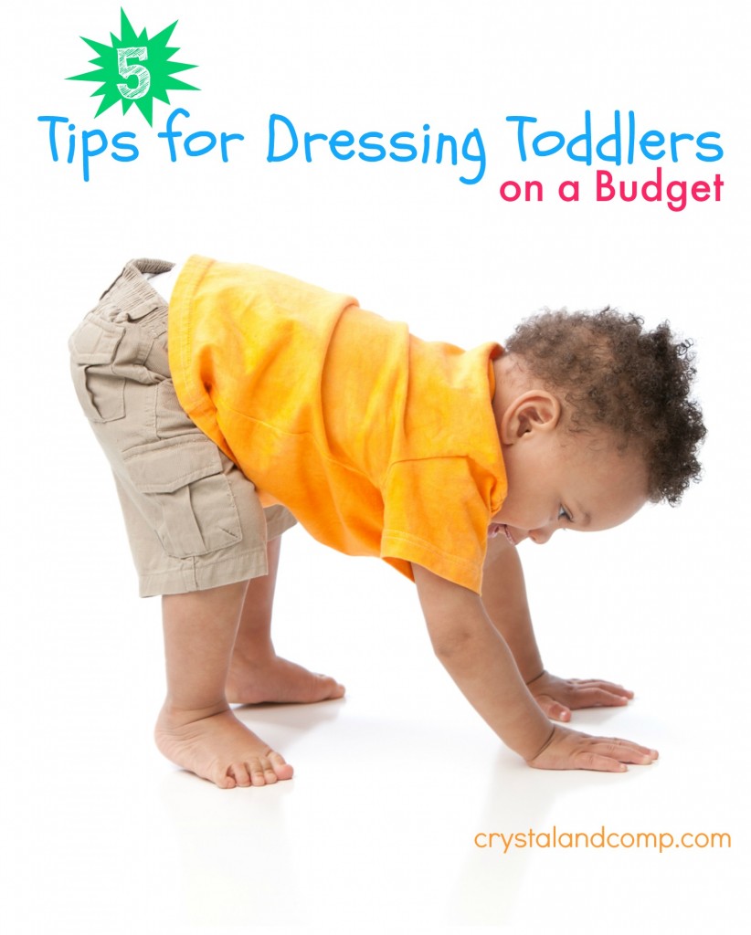 tips for dressing toddler on a budget