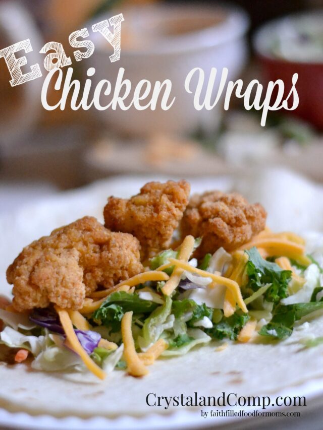 Easy Chicken Wraps