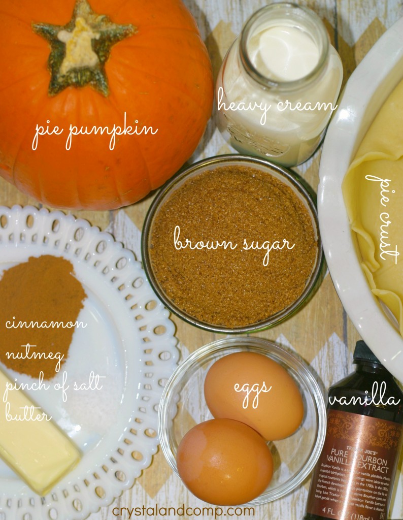 how to make a pumpkin pie from scratch
