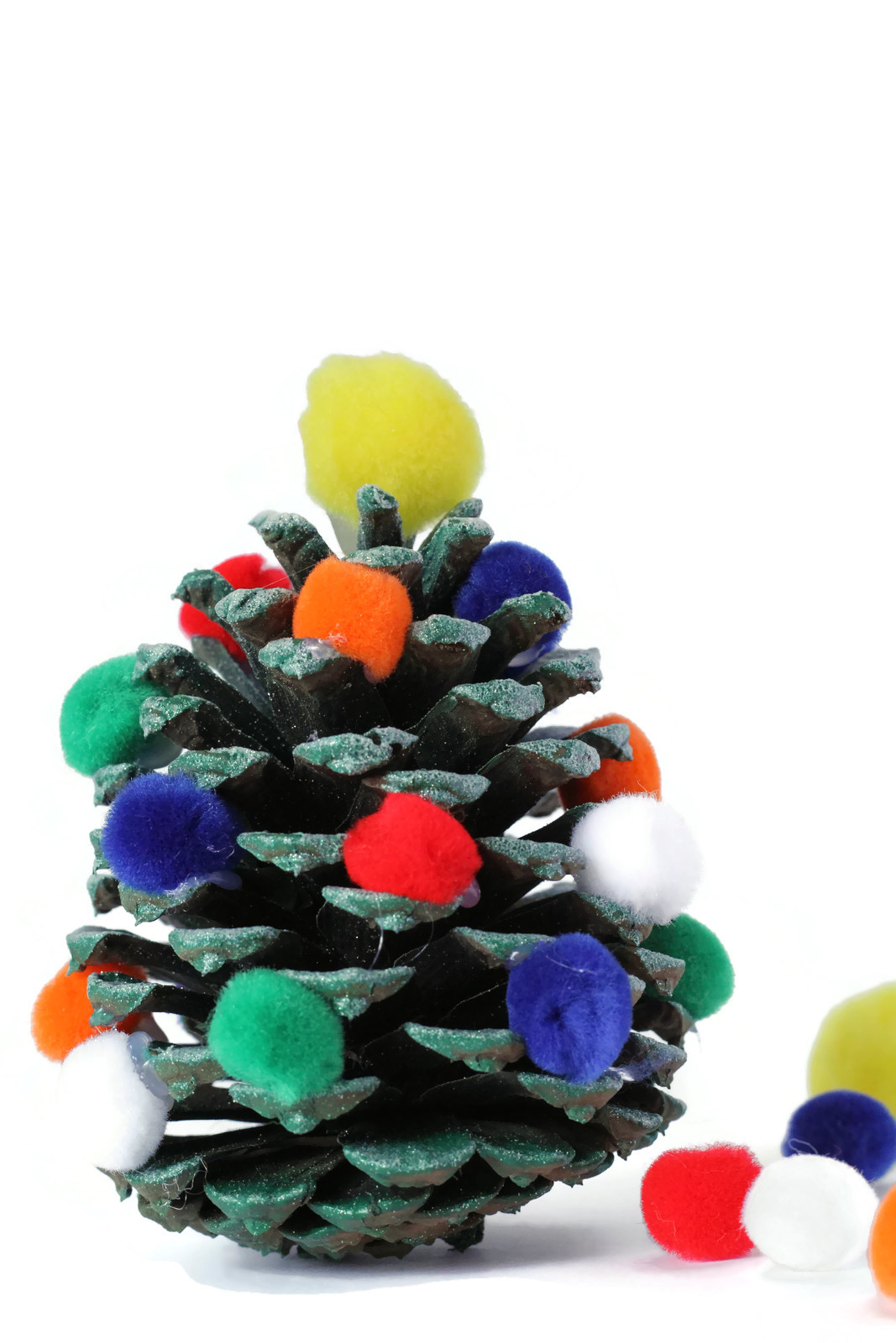 Pine Cone Christmas Tree Activity for Kids