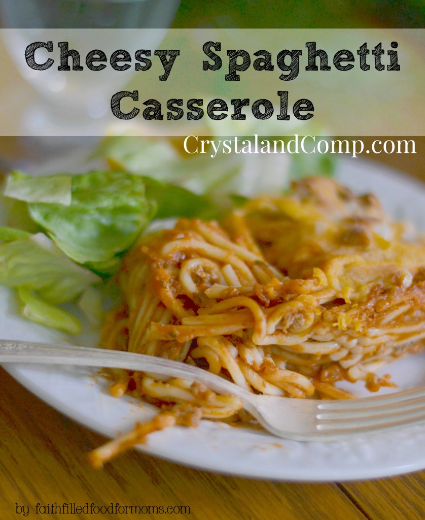Cheesy Spaghetti Casserole