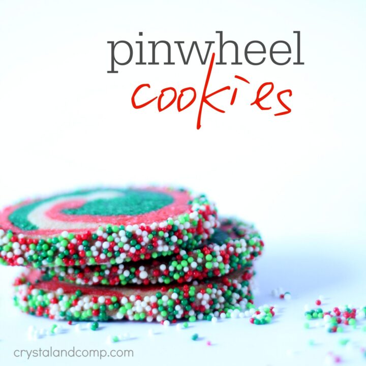 Red and Green Pinwheel Cookie Recipe