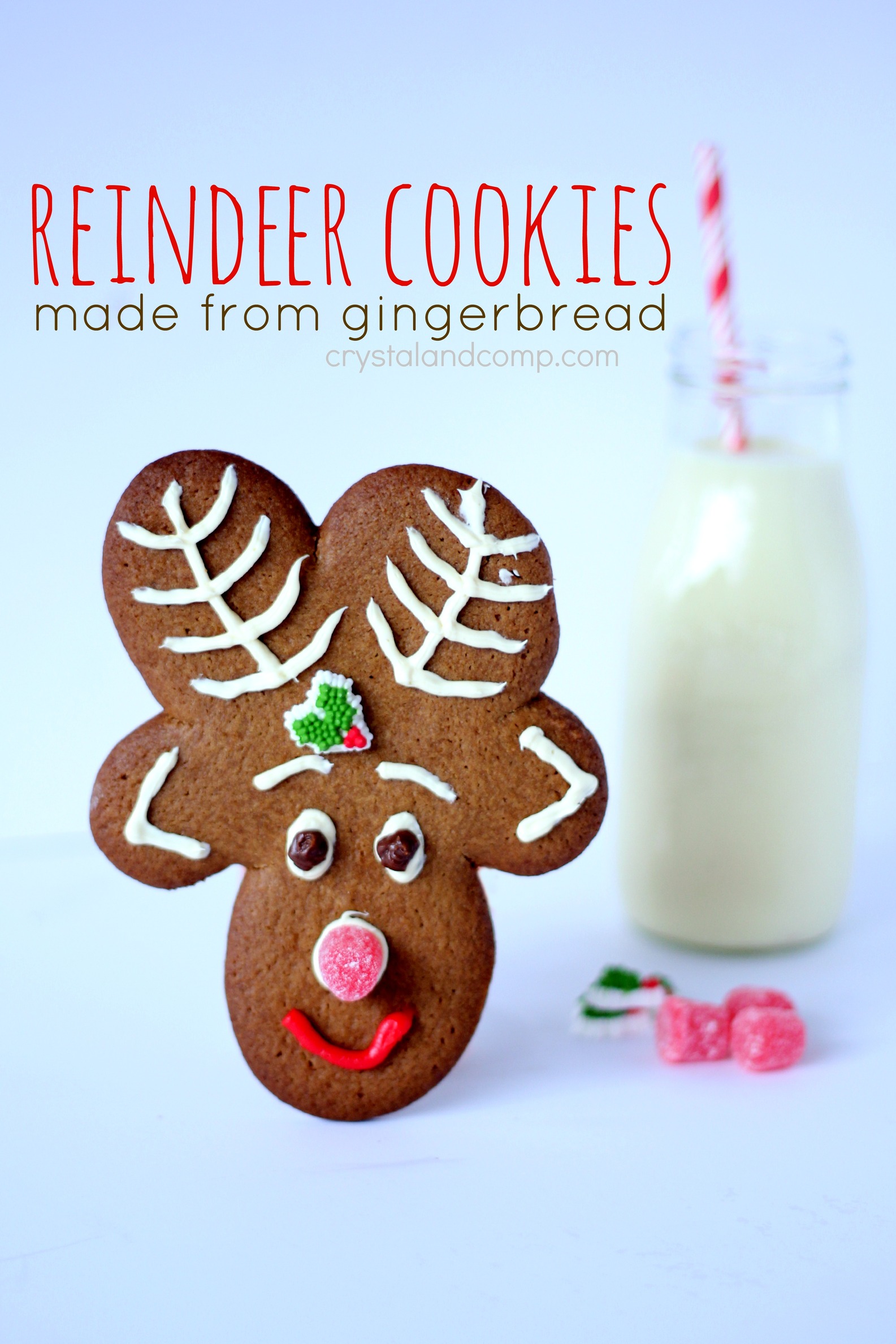 Easiest Ever Reindeer Cookies