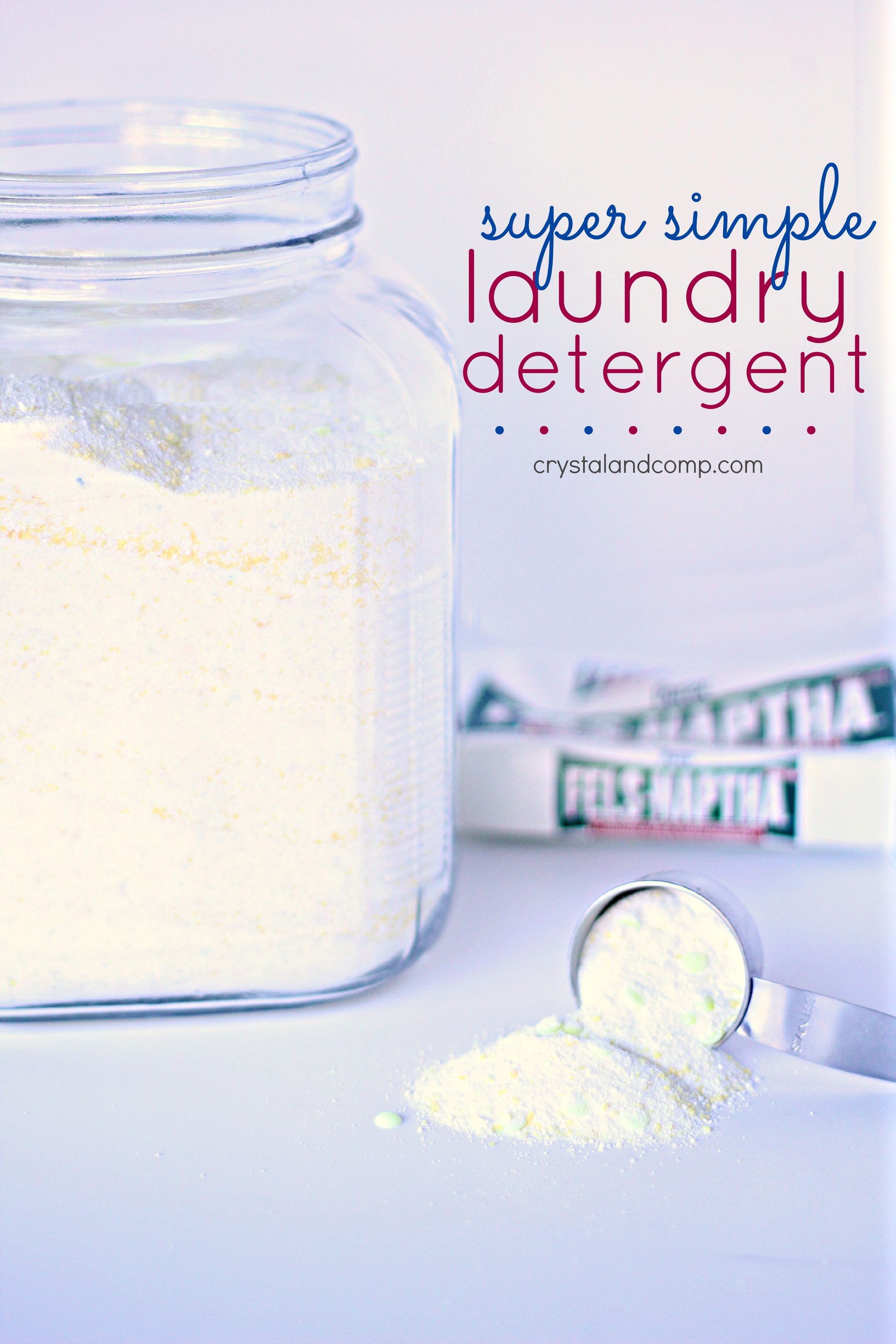 Recipe for Homemade Laundry Detergent