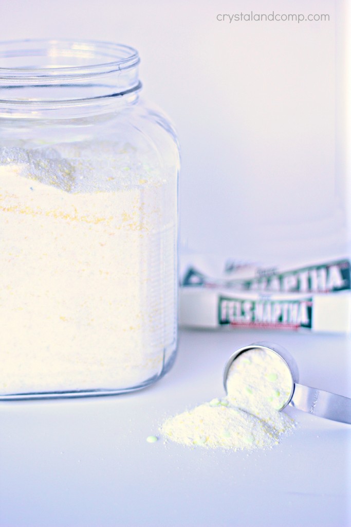 how to make homemade laundry detergent