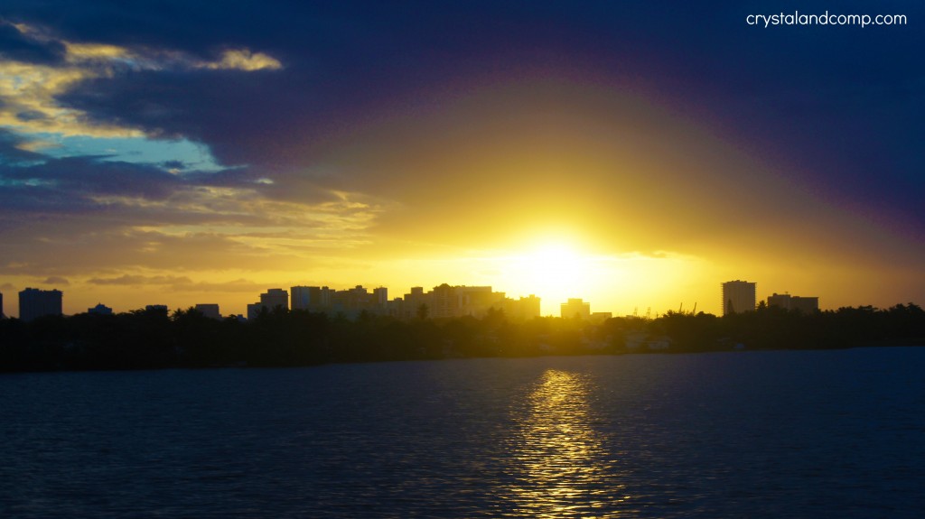 San Juan, Puerto Rico sunset