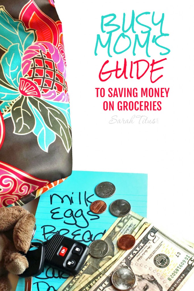 There are some fantastic ways you can save money on groceries, without running to 5 different stores in 2 different cities and clipping coupons for 4 hours every week. Check out this Busy Mom's Guide To Saving Money on Groceries!