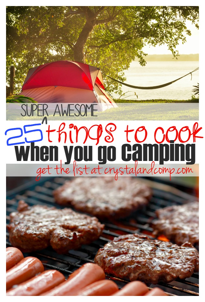 25 things to cook when you go camping