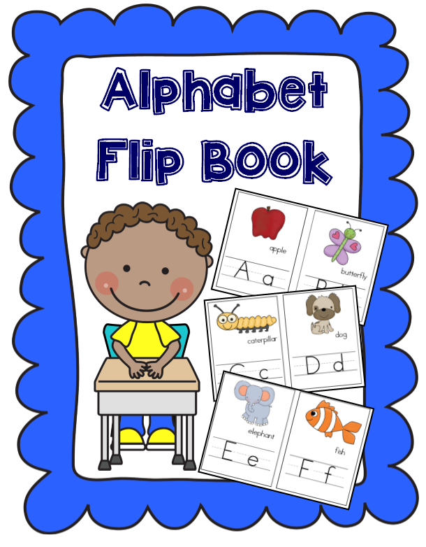 Make An Alphabet Flip Book For Your Preschooler