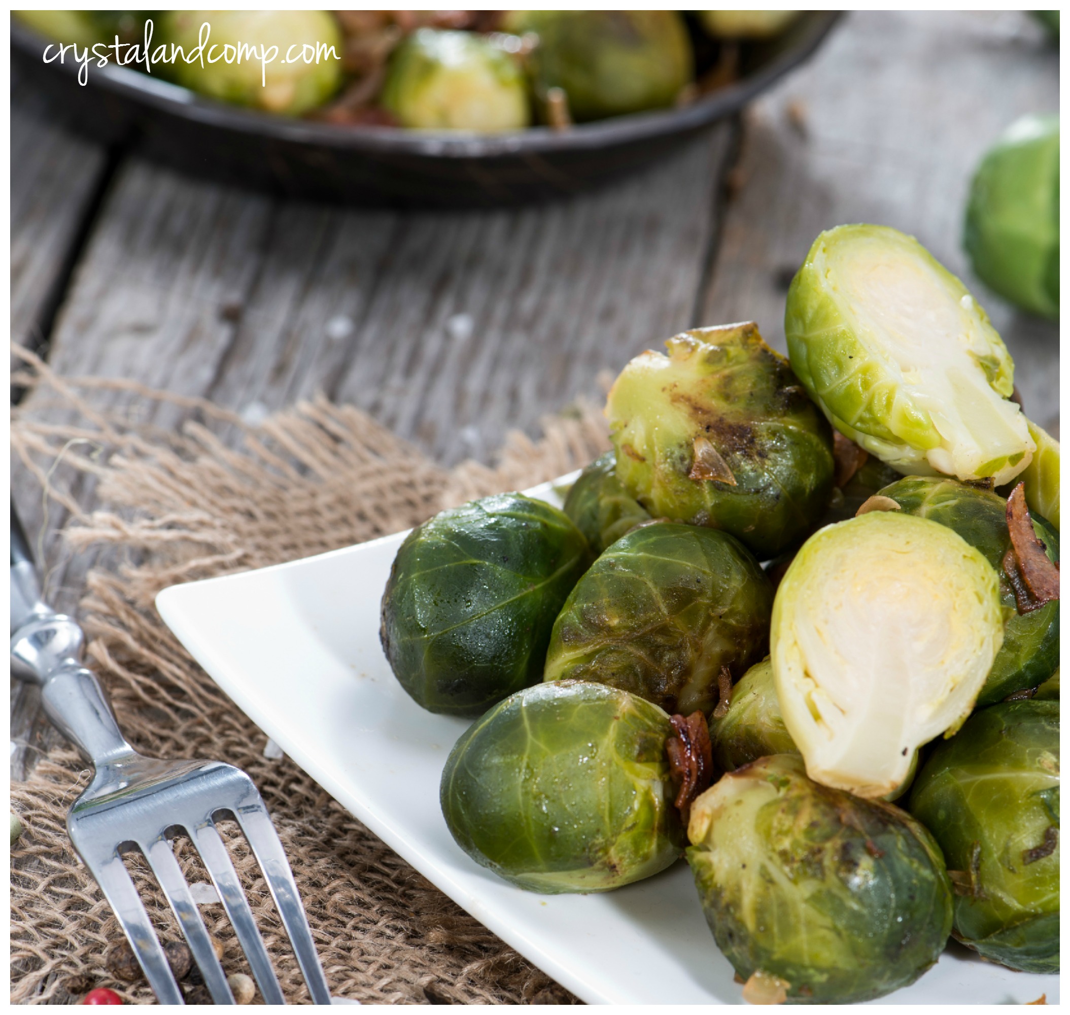 Scrumptious (Fresh) Sauteed Brussels Sprouts