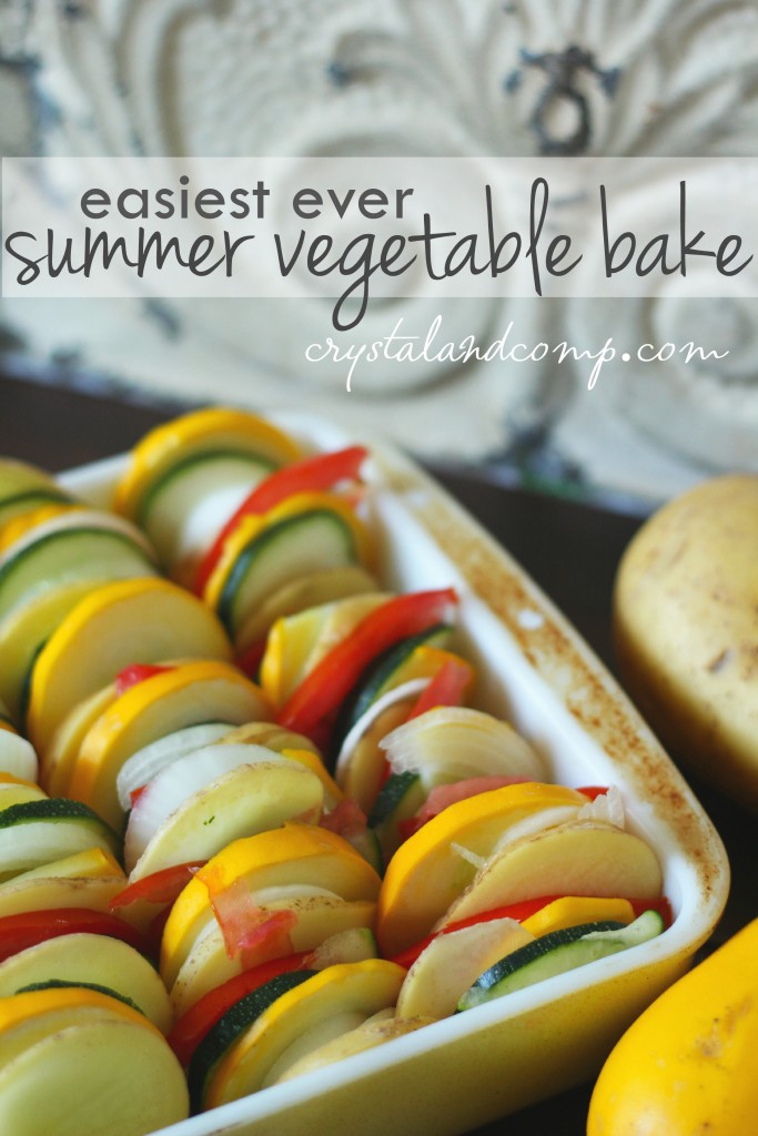 summer vegetable bake
