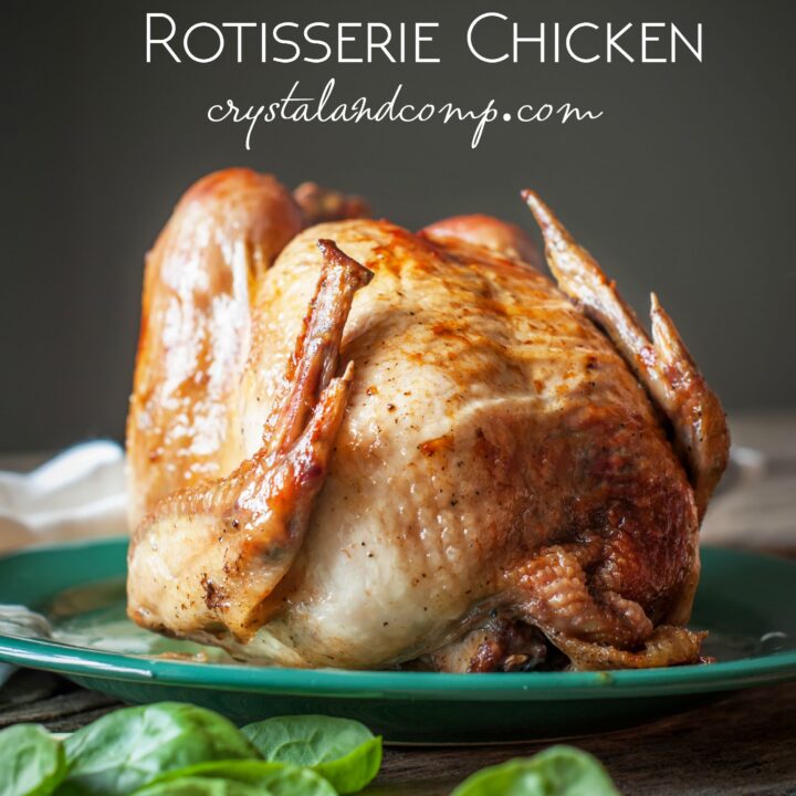 Slow Cooker Rotisserie Chicken 