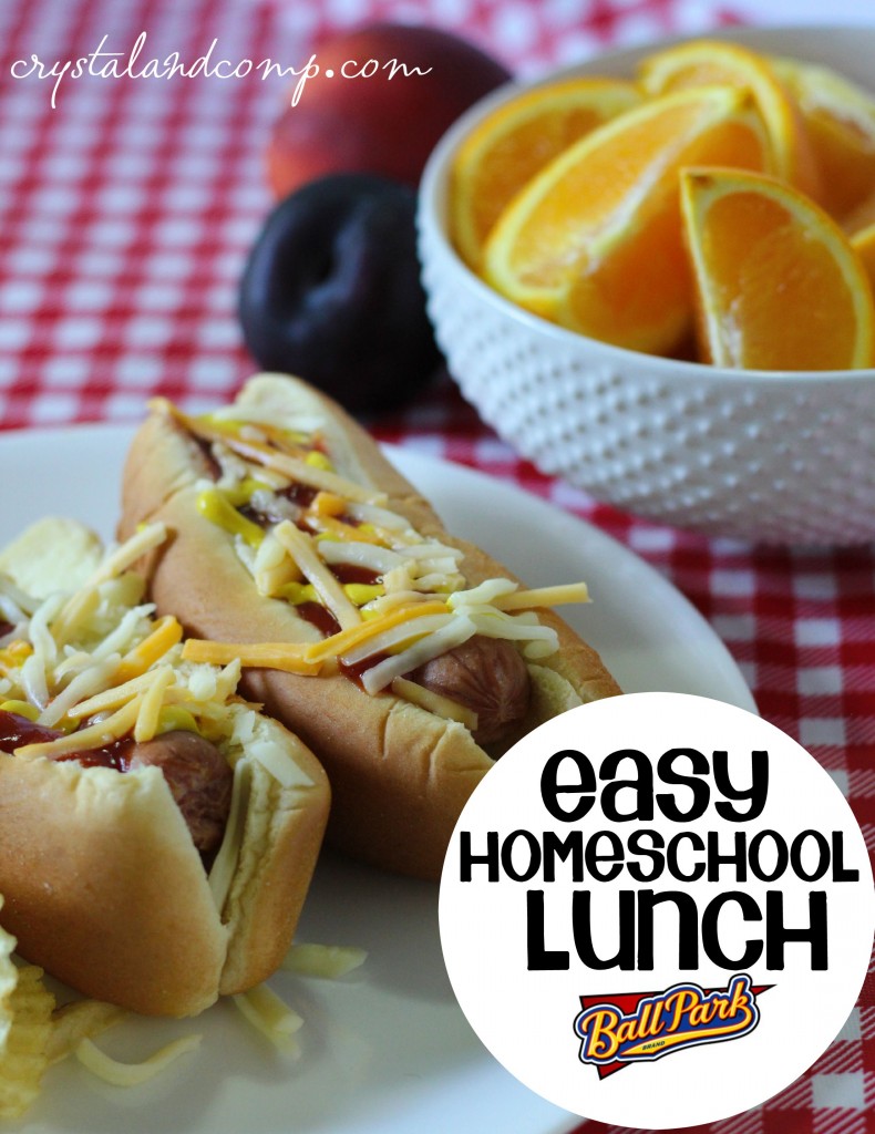 easy homeschool lunch