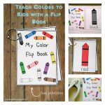 Printable Color Flash Card Flip Book