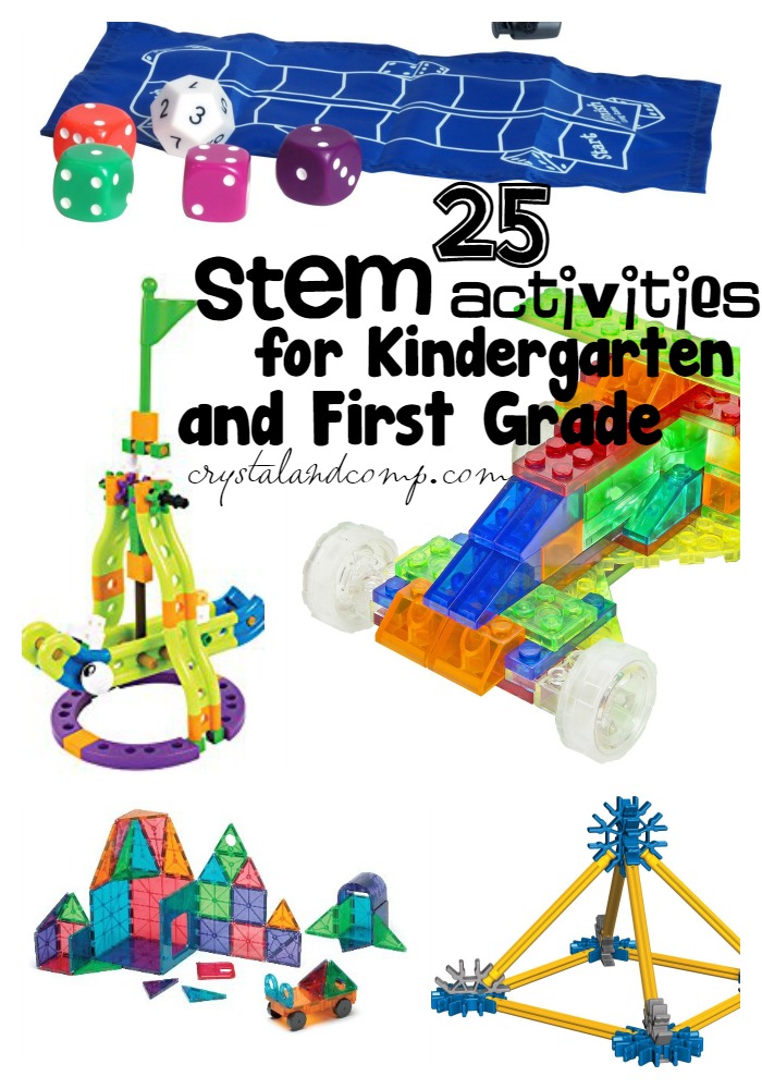 25 STEM activities for kindergarten and first grade