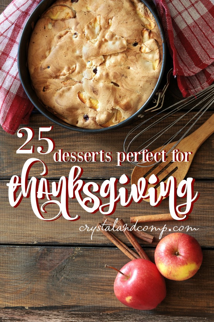 25 desserts perfect for thanksgiving