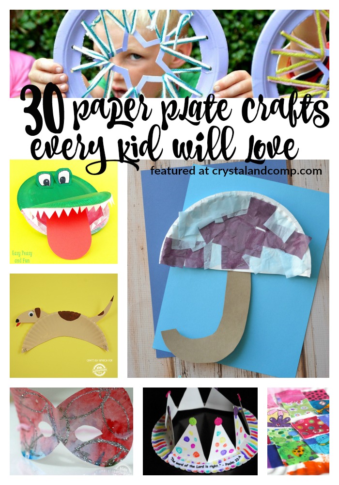 30 paper plate craft for kids