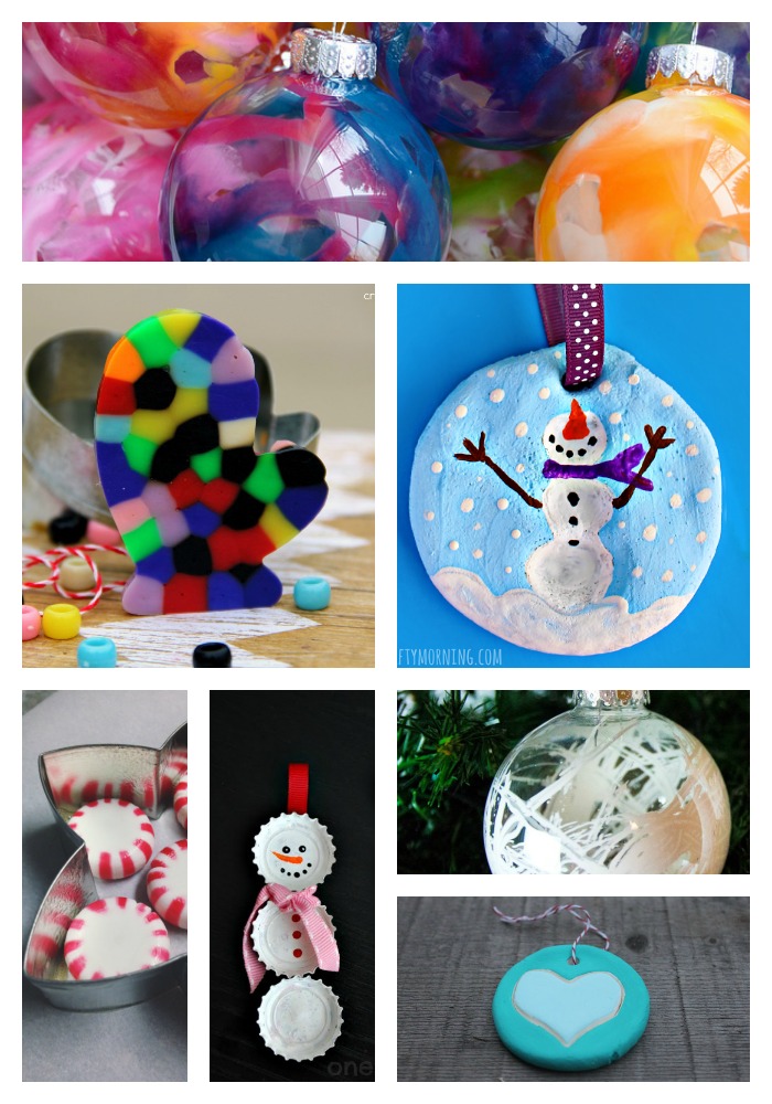 25 Easy Homemade Christmas Ornaments for Kids