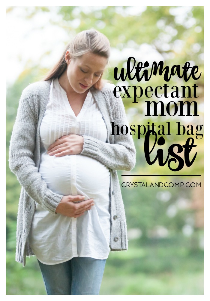 ultimate expectant mom hospital bag list