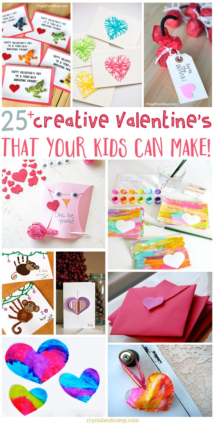 homemade valentines day cards for kids