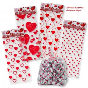 cellophane bags valetnine