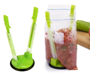 freezer bag holder
