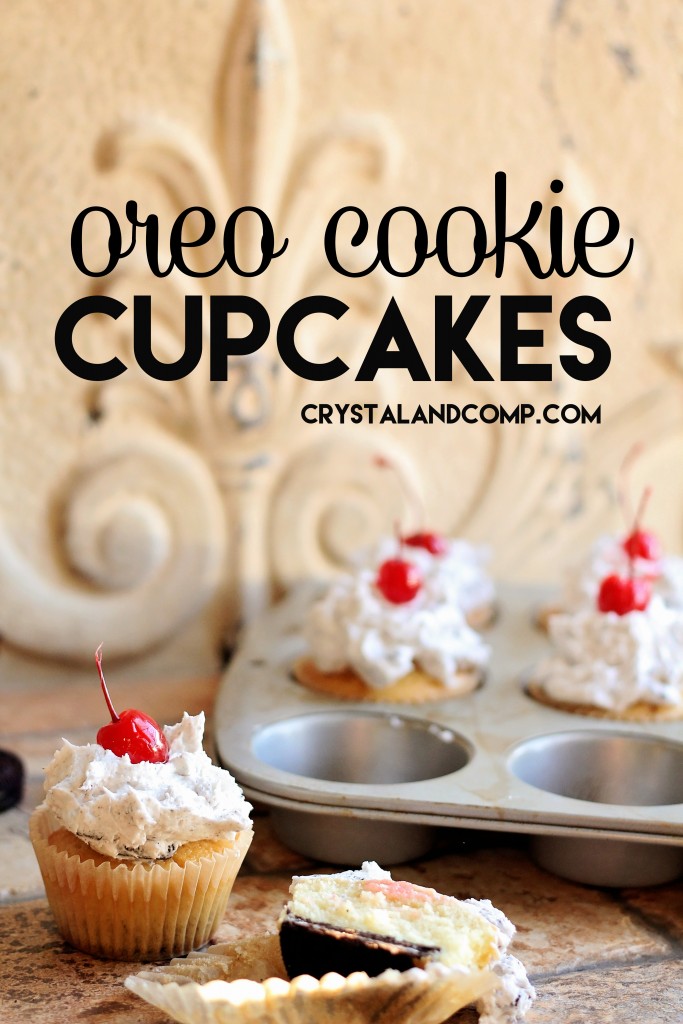 oreo cookie cupcakes