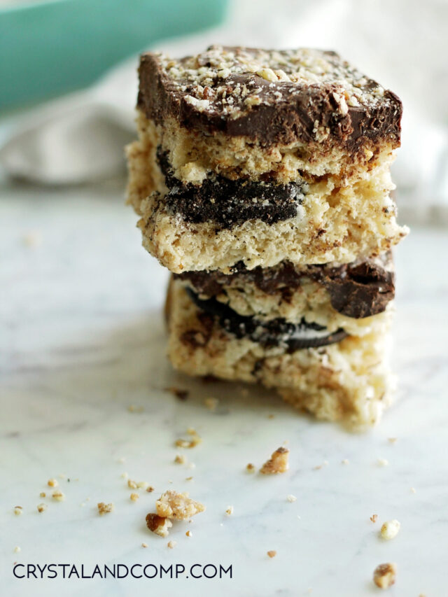 oreo rice krispie treats