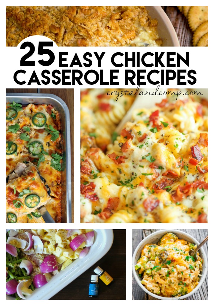 easy chicken casserole recipes