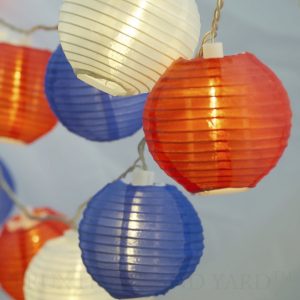 patritotic lanterns