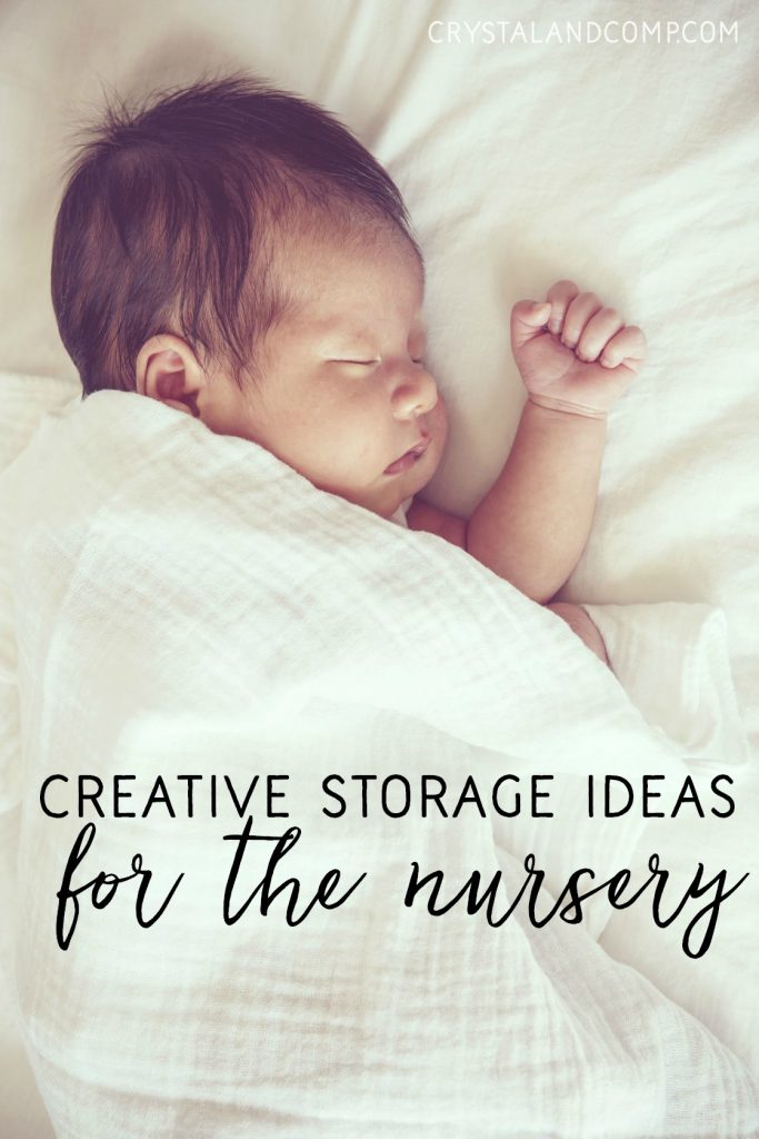 storage ideas for baby nursery