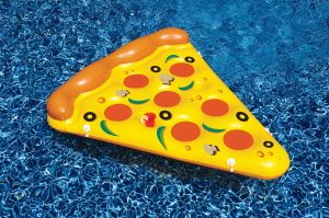 pizza float