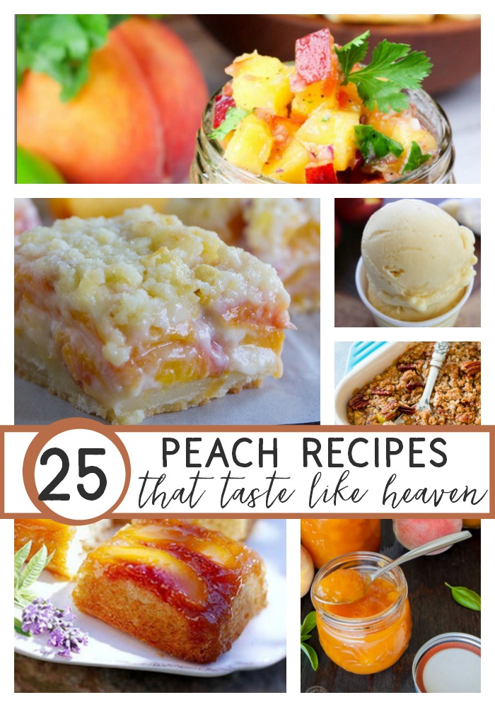 peach recipes that taste like heaven