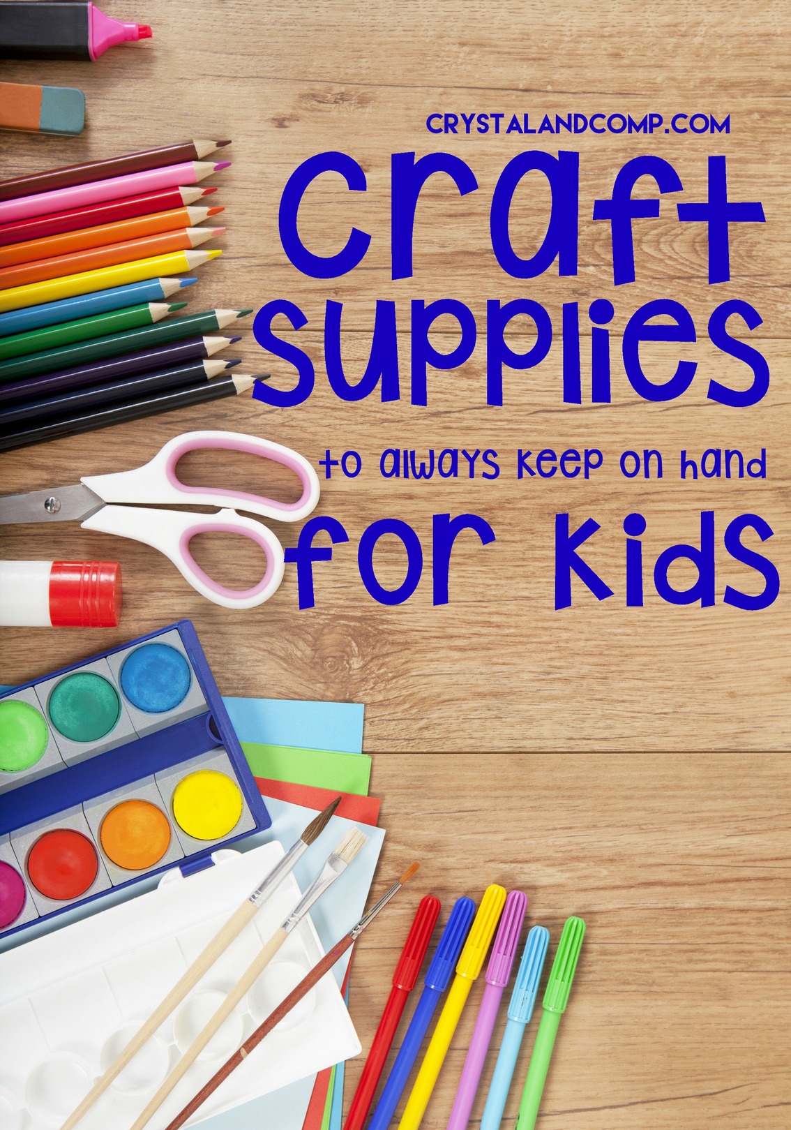 Craft Supplies Every Home Should Have For Kids