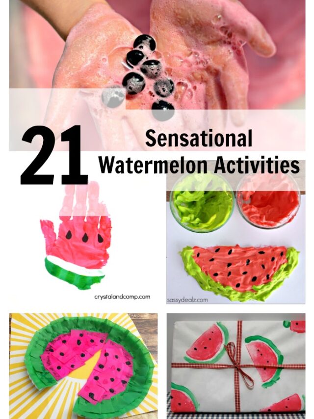 21 Watermelon Activities Story