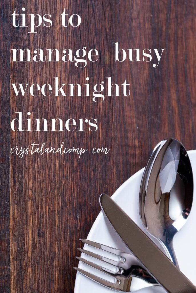 tips-to-manage-busy-weeknight-dinners