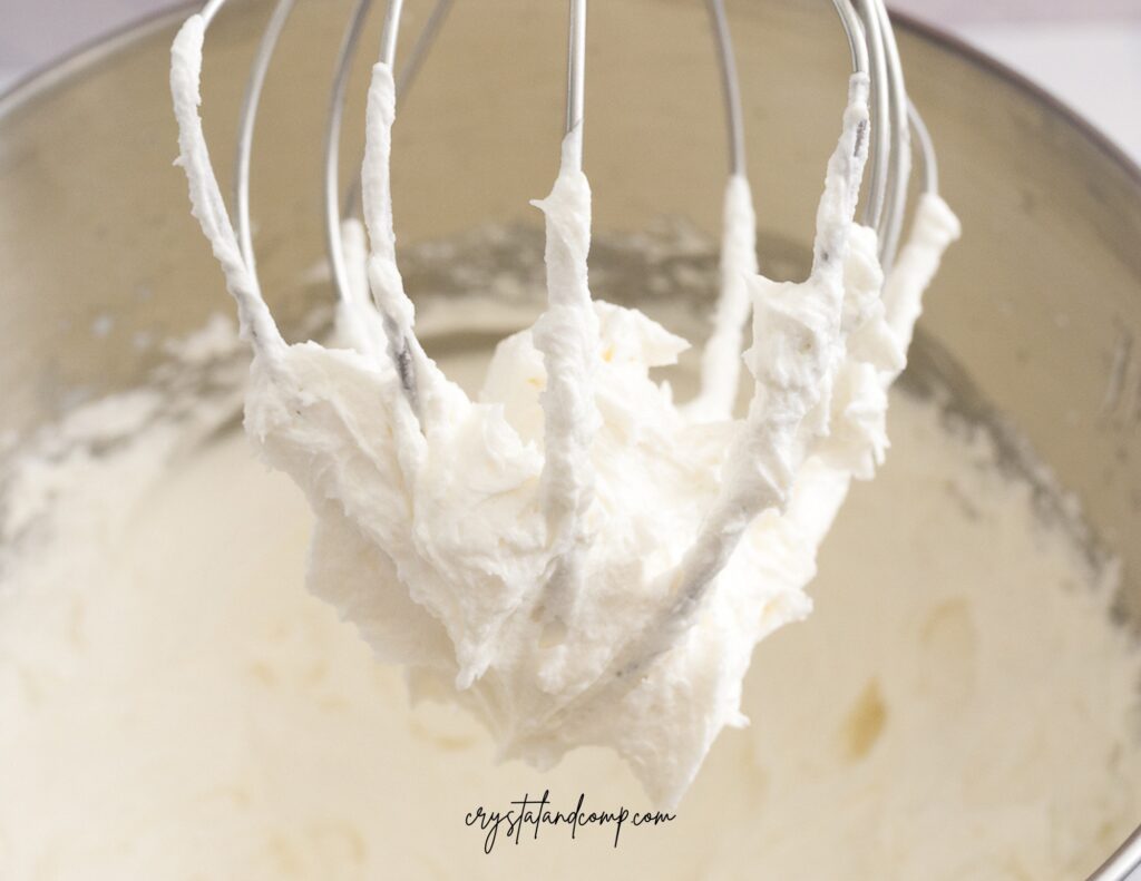 buttercream icing recipe on whisk