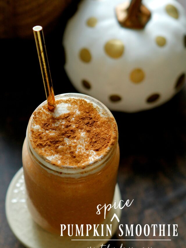 Pumpkin Spice Smoothie Story