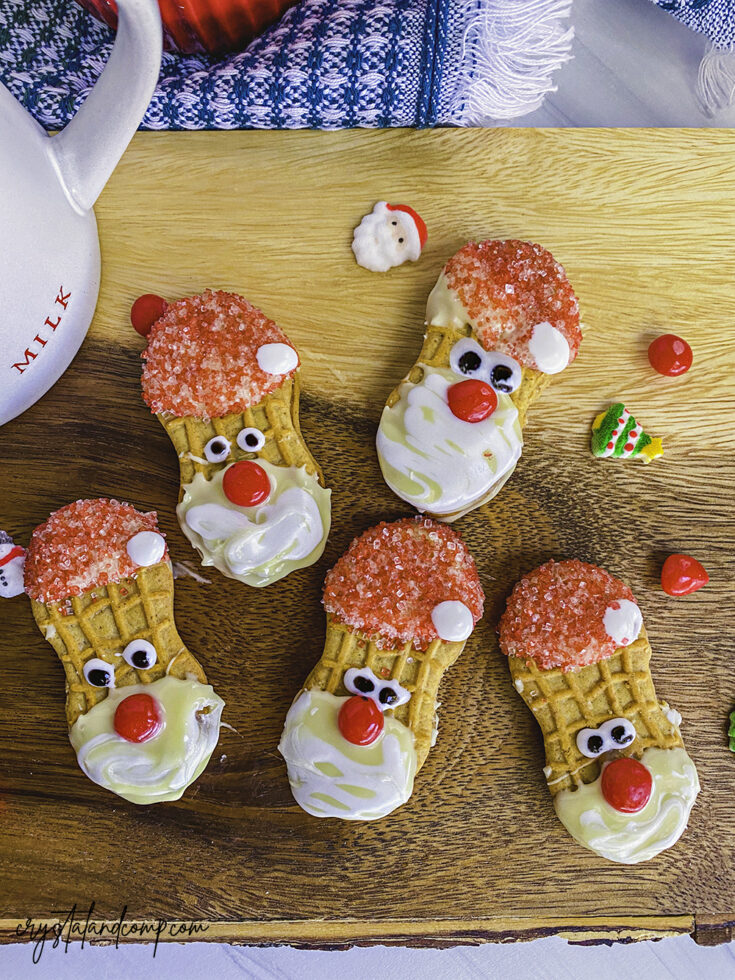 Image for Easy No Bake Santa Cookies