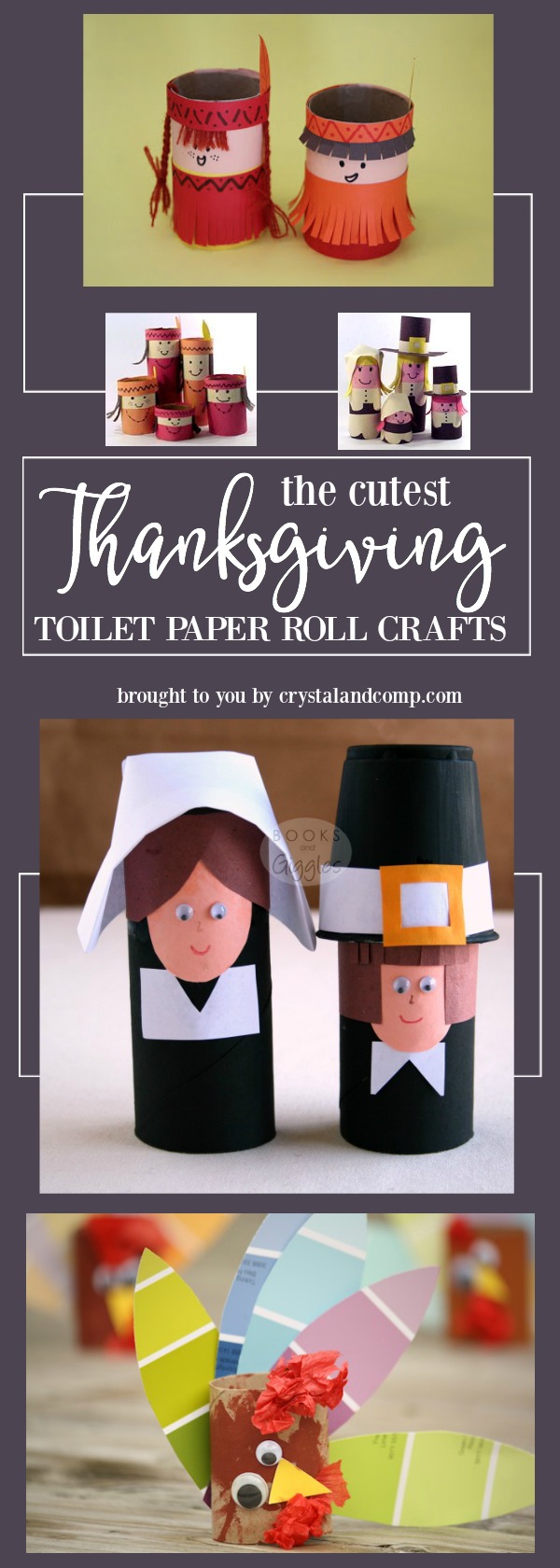 12 Super Cute Thanksgiving Toilet Paper Roll Crafts